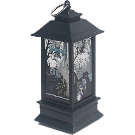 Lámpara de festival, farol decorativo, decoración de llama, adornos para puerta de casa, entrada, ventana, puerta, negro, estilo A (1/5)