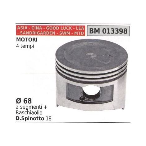 Pistone per motosega PS 338 Ø 39 mm GGP 013398