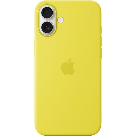 Funda de silicona Apple iPhone 16 Plus con MagSafe - Carambola