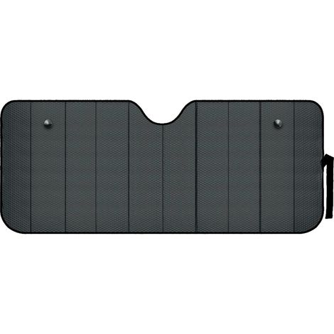 Scudo termico per parabrezza - Nero opaco - L - 72x145 cm (1/3)