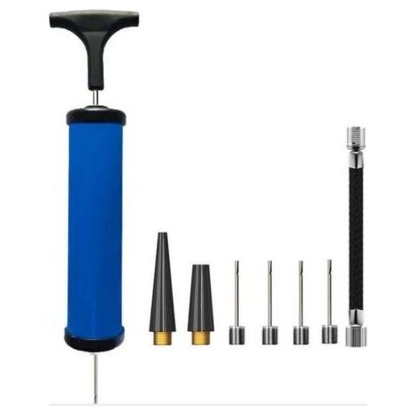 Aiguilles de Pompe de Ballon de Sport Portables avec Pompe à Main pour Football, Ballon de Rugby, Volley Ball, Basket Ball, Anneau de Bain en Ballon (1/4)