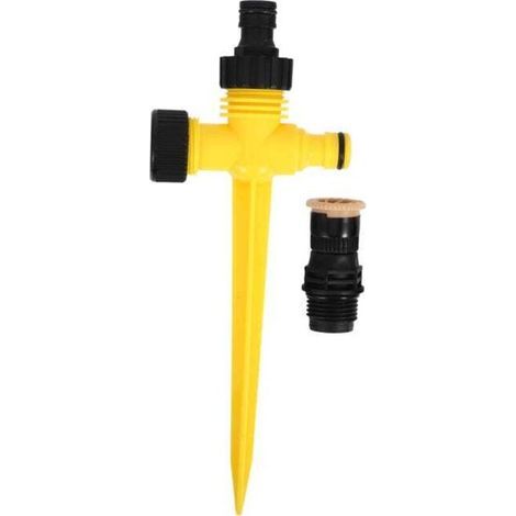 Ensemble de buses de refroidissement, base pour buse de pelouse, support de buse, buse de pelouse robuste, jaune