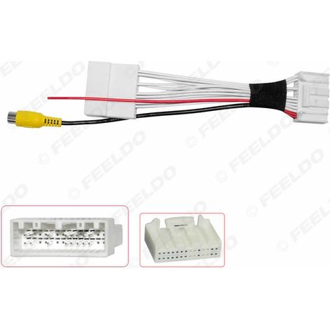 Compatible avec les câbles de conversion et adaptateurs de caméra de recul pour Fiat/Mazda 2/3/6/CX-5 Atenza (1/5)