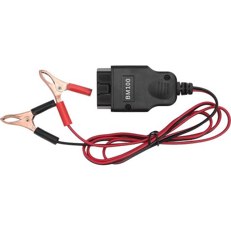 12V Autobatterie-Testgerät OBD2 Speichersicherungskabel Universal für Fahrzeuge ab Baujahr 1996