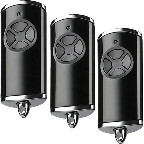 Pack of 3 portable garage door transmitters 868.3 BS MHz - Garage Remote Control Compatible with HSE-4-868-BS, HSE2-868-BS, HS4-868-BS, HS1-868-BS, HSS4-868-BS, HSP4-868-BS (1/5)