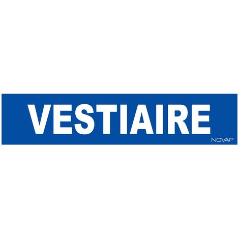 Panneau Vestiaire - Rigide 330x75mm - 4120942