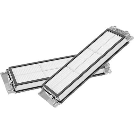 Werkzeug kompatibel mit 2 waschbaren HEPA-Filtern. Kompatibel mit Xiaomi Mijia 1/2/1S. Kompatibel mit Roborock S5, S6 Max, S50, S55, S60 und T6 Saugrobotern (Ersatzteile und Zubehör). (1/5)