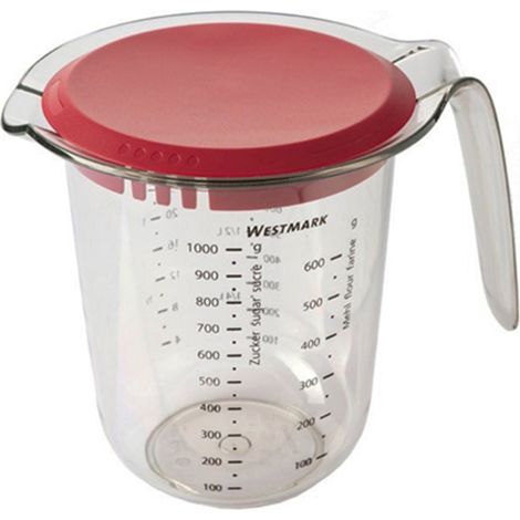 Caraffa graduata Westmark da 1 litro con coperchio