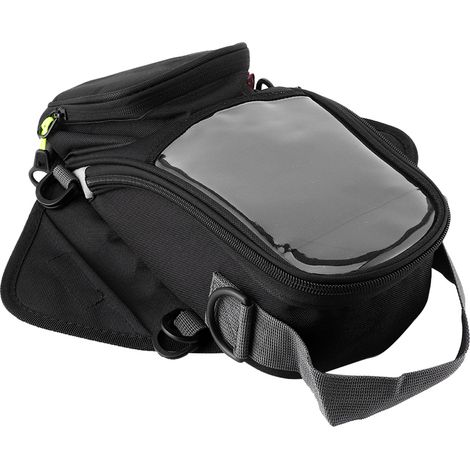 Sacoche de réservoir d'huile magnétique pour moto avec pochette pour téléphone GPS, étanche (1/5)