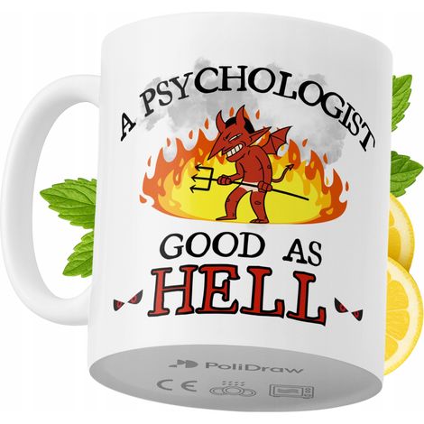 Lustige Tasse für Psychologen – Kaffee- oder Teetasse mit witzigem Textdesign – ideal für Geburtstage, Namenstage, Feiertage und besondere Anlässe. Hochwertige Tasse für Zuhause, Büro und Arbeit. Farb