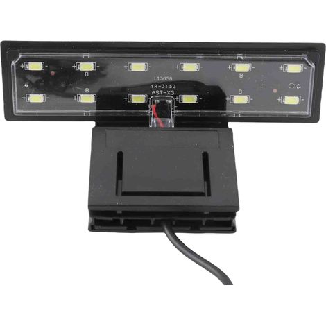 Lampe LED ultra-mince 5W pour aquarium, à pince, ultra-lumineuse, 12 LED pour aquarium. (1/5)