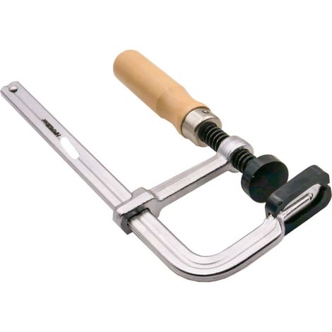 HM Müllner Ganzstahl-Schraubzwinge - 300mm - Ahorn - 120mm Ausladung - 122-300