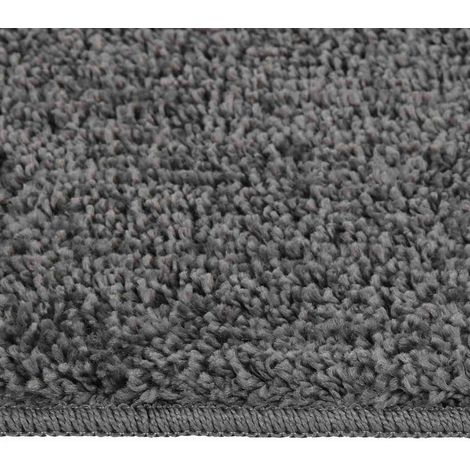Maison Exclusive - Tappeto Shaggy Grigio Scuro 120x170 cm Antiscivolo (1/5)
