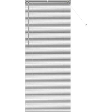 Maison Exclusive - Tendaggi a veneziana Argento 220 x 85 cm Alluminio