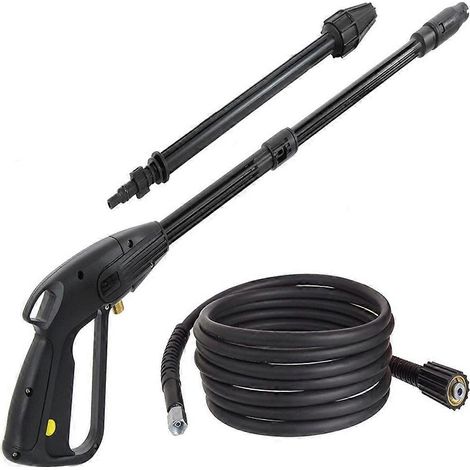 Turbo Wash Wand extension pression Lance pour lavage auto Window nettoyage pulvérisateur Comfortable Grip pour maison (1/5)
