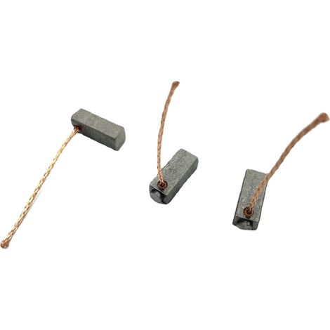 5614 mm Kohlebürsten für Gleichstrommotoren, geeignet für 24V Garagentormotoren, Kupfer-Graphit-Kohlebürsten. (1/3)