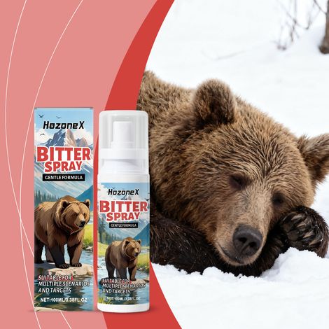 Bear repellent spray, suitable for outdoor hiking, camping, and other outdoor activities. Convenient everyday spray -- 100ml (1/5)