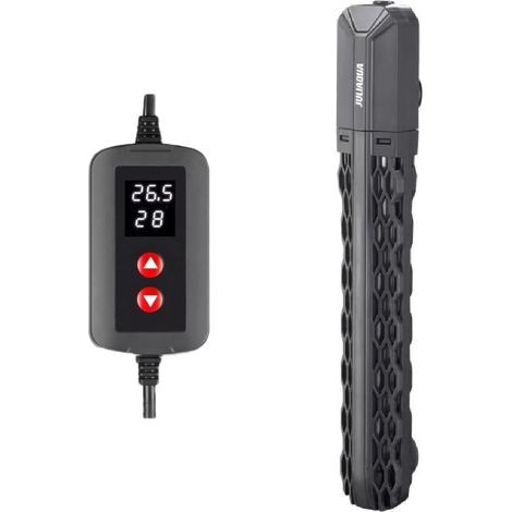 Applicable Chauffage Aquarium avec Affichage Température Eco Réchauffeur réglable 25W/50W/100W/200W/300W/500W (E-100W) (1/5)