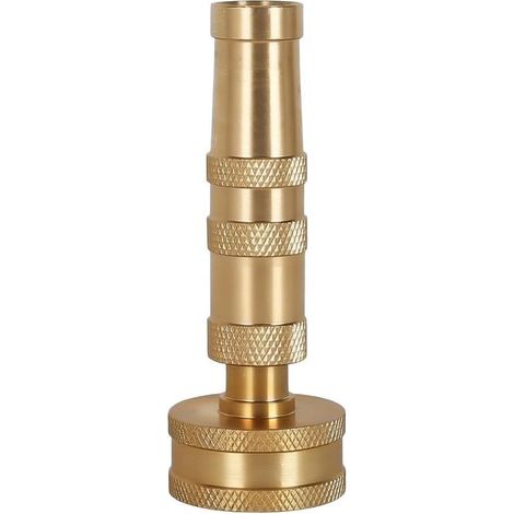 Buse d'arrosage en laiton massif 10cm étanche Laiton massif, joints toriques doubles, pour zéro fuite, pour idéal arrosage pour précis, longue durée de vie (1/5)