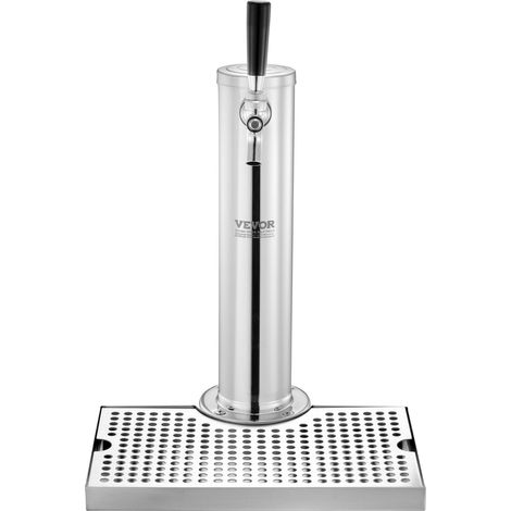 Kit de tireuse à bière un robinet en inox avec régulateur double manomètre W21.8 et coupleur S-System, bar, usage intensif (1/5)