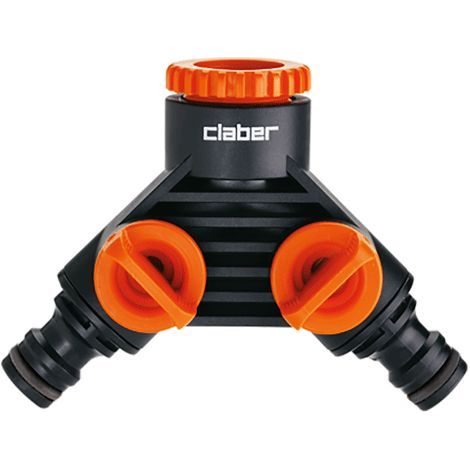 Presa 2 Rubinetti 3/4F + Innesti m 8599 Claber