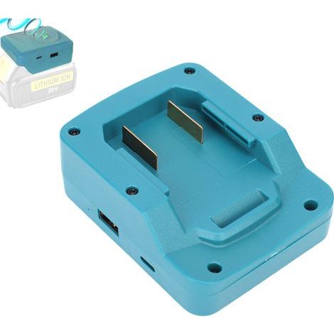 Adaptateur de chargeur de batterie sans fil pour téléphone portable PARKSIDE X20V PAP20A1 PAP20A3 - Ports de sortie USB PD