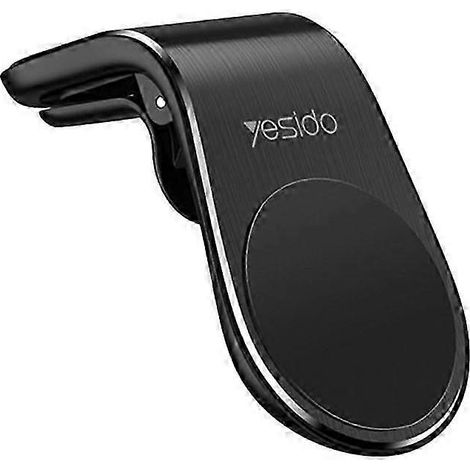Support magnétique puissant pour téléphone Yesido C64 pour grille d'aération de voiture (noir) (1/4)