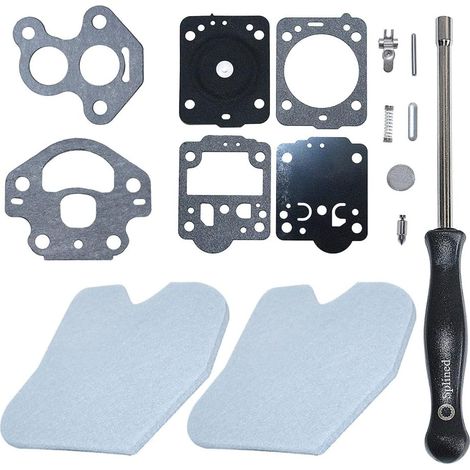 Kit d'outils de réglage du tournevis de réparation de carburateur pour tronçonneuse Husqvarna 240 240E 235 235E 236 236E Redmax GZ380 545 07 26-01, 574 71 94-02, 545061801 (1/5)