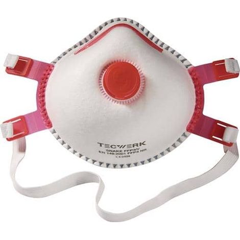 TECWERK Atemschutzmaske Snake FFP3/V NR m.Ausatemventil TECWERK (1/3)