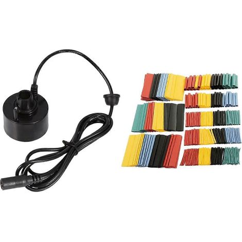 Nébuliseur ultrasonique miniature de 400 ml/heure, comprenant un ensemble combiné 2:1 de gaines thermorétractables et de tubes d'enroulement pour câbles de 328 mm. (1/5)