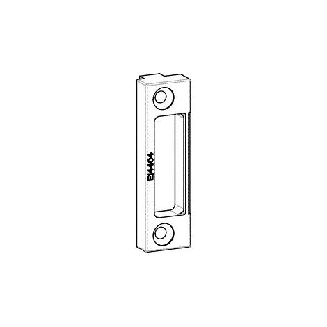 Encoche 213 - pour feuillure de 35 mm - METALUX - Chromé mat