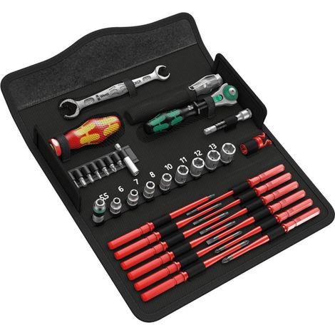 Wera 135926 Kraftform Kompakt 35 Piece W1 Maintenance Tool Kit (1/3)
