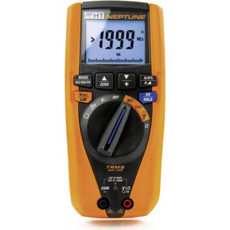 HT Instruments HT Neptune Tester per installazioni, Tester VDE Calibrato (ISO) Norma VDE 0413