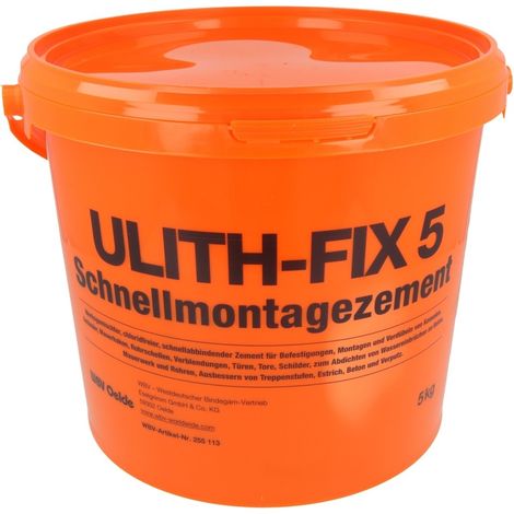 Ulith-Fix 5 ciment à prise rapide