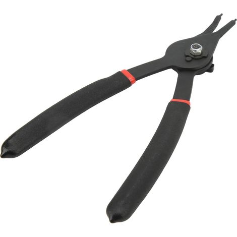 Pince à circlips de 20 cm (8 pouces) robuste pour circlips internes et externes, outil de retrait et de maintien de verrouillage de boîte de vitesses droit (1/5)