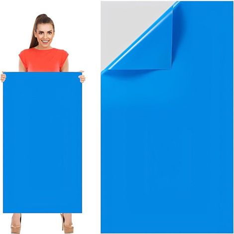 Rustine piscine autocollante 122x85 cm – PVC – Réparation liner – Large patch – Imperméable (1/5)