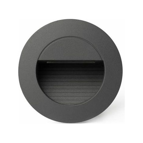 Faro Mini - Applique da incasso a LED per esterni grigio scuro IP44 (1/5)