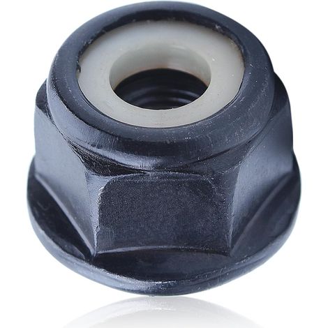 Écrou filetée 10 mm x 1,0 LH pour STIHL FS55 FS66 FS74 FS76 FS80 FS81 FS85 FS86 FS87 FS88 FS90 FS110 FS120 FS130 FS250 (1/5)