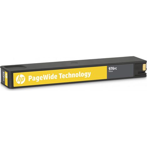 HP 976YC Original Tintenstrahlpatrone Gelb Hohe Reichweite 13000 Seiten PageWide