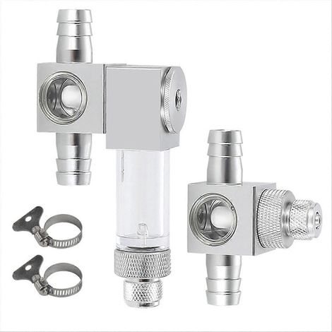 Kohlendioxid-Blasenzähler für Aquarien, externer CO2-Raffiner, CO2-Kartusche, externer Diffusionszerstäuber (1/5)