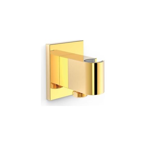 Support fixe avec arrivée d’eau pour douchette Or 24K - TRES 20718221OR