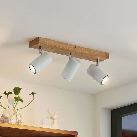 [NEUWERTIG] B-Ware Lindby Maniva Deckenstrahler 3-fl. weiß Deckenlampe Deckenlampe Strahler La291 (1/2)