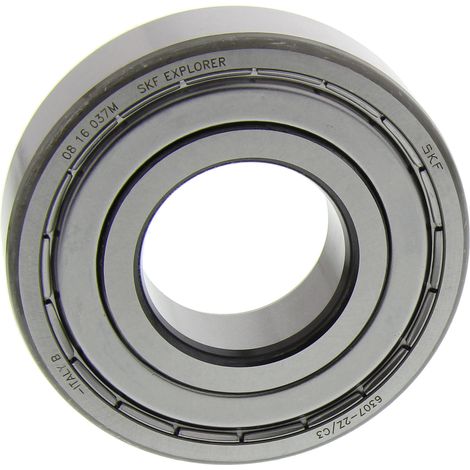 Roulement à billes à gorge profonde à une rangée SKF, ø int. 35mm, ø ext. 80mm, larg. 21mm ( Prix pour 1 )