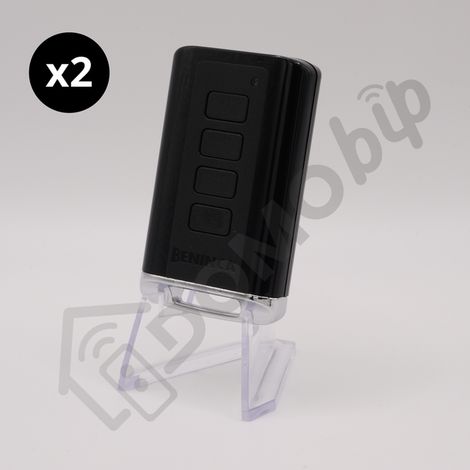 BENINCA IRI.TX4VA – Lot de 2 télécommandes originales 4 boutons / 4 canaux 433,92 MHz, Advanced Rolling Code ARC 128 bits + Rolling Code (1/5)