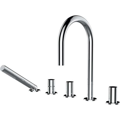 LAUFEN Kartell 5-Loch Wannenfüllkombination, ohne Montageplatte, (1/4)