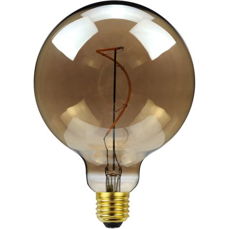 Ampoule LED Bande Lumineuse Flexible Fil Tournant 220V Gris Fumé Ampoule 2300K