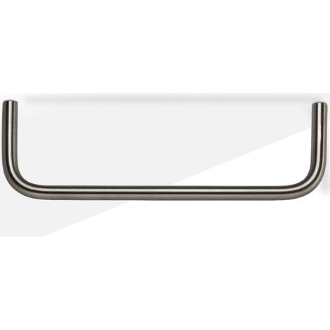Garderobenstange Norma II U-Form L: 730 mm Edelstahl gebürstet