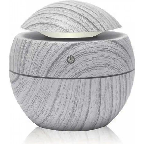 Humidificateur dair herzberg diffuseur dhuile aromatique gris (1/5)