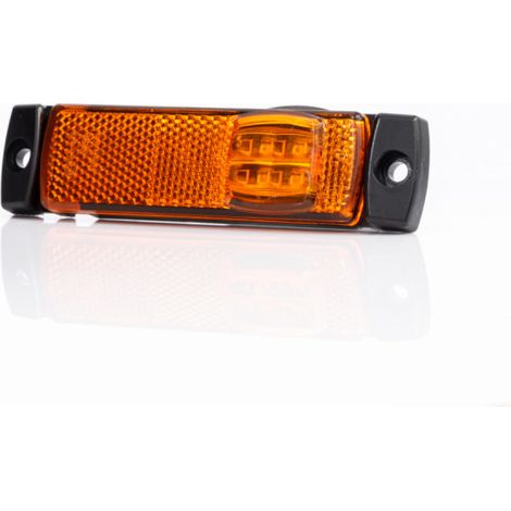 FEUX DE GABARIT LED ORANGE + CONNECTIQUE QS075 - 12/24V (1/3)