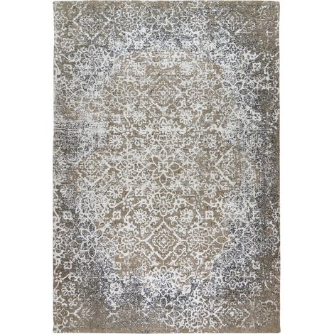 Tappeto Jacquard River 160 in Cotone Verde Oliva